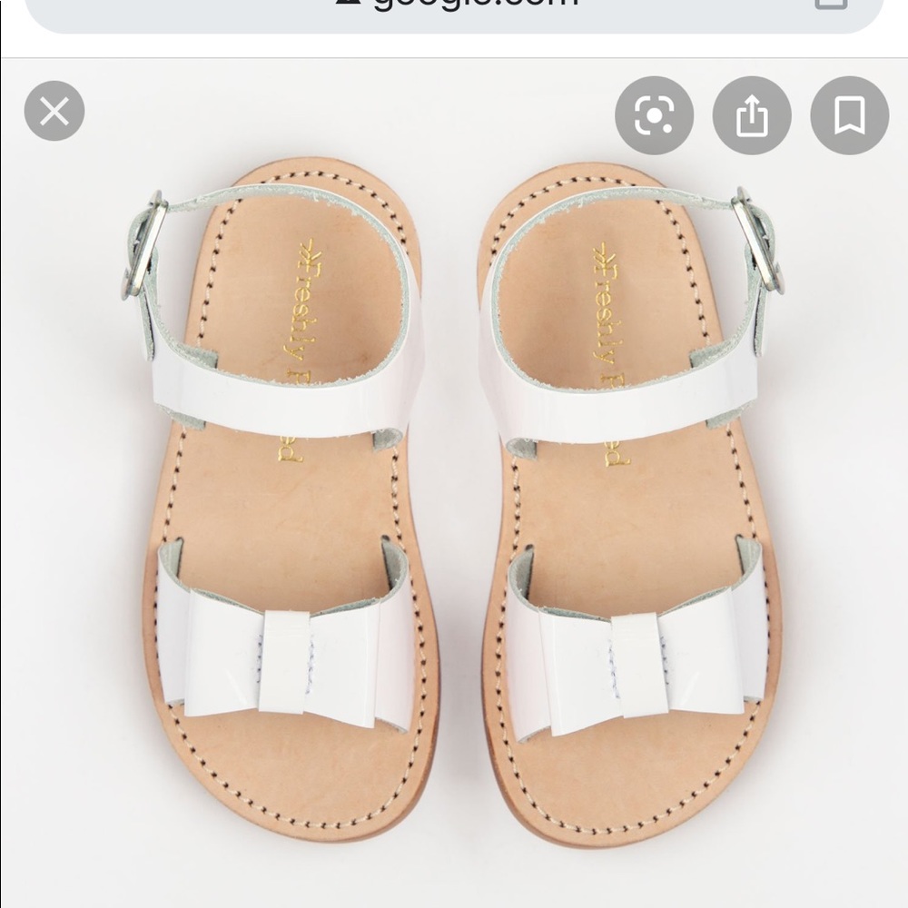 NWT Freshly Picked Bayview in patent white